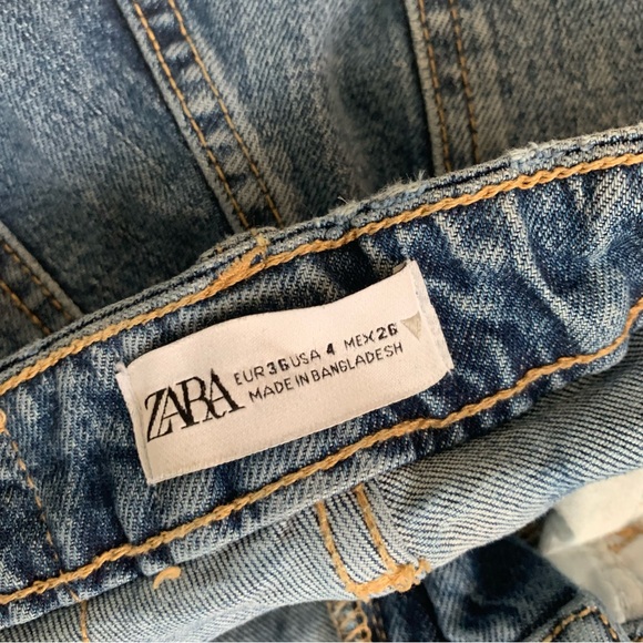 Zara Straight Leg Jeans - Picture 4 of 5